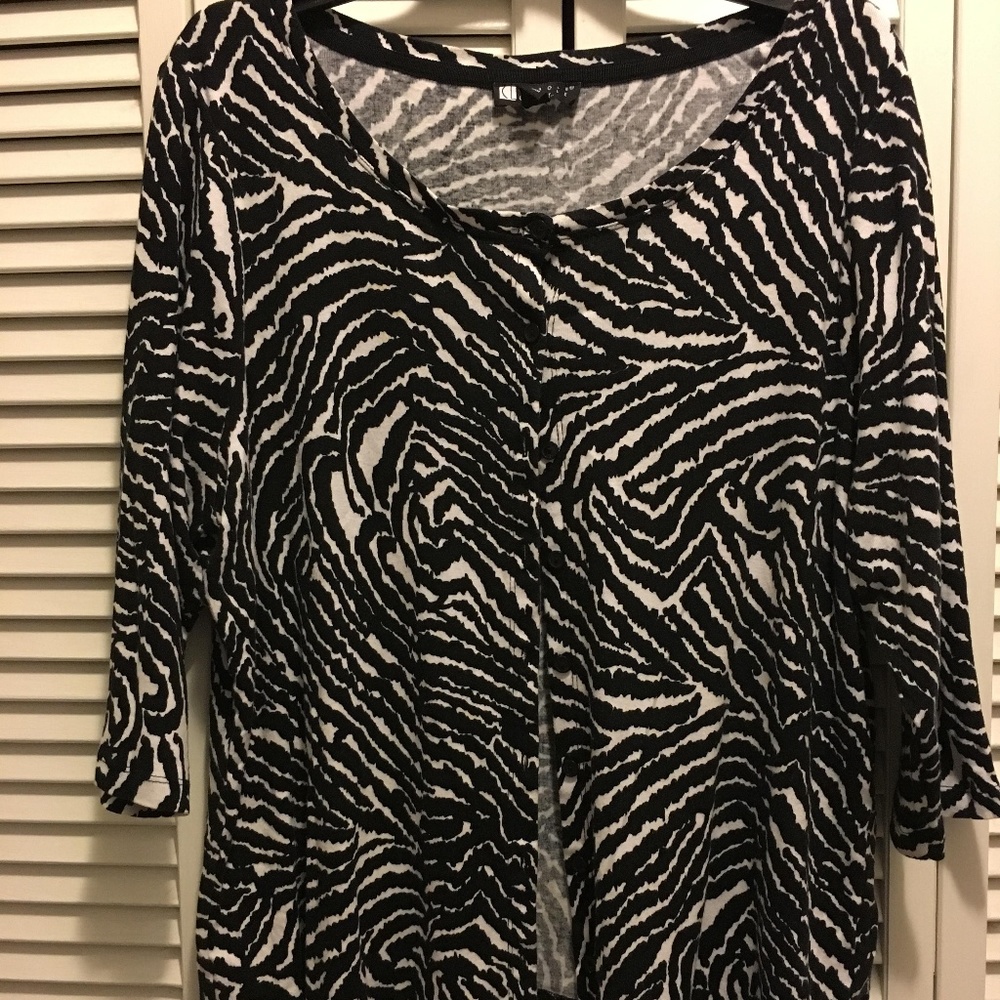 Zebra stripe shell